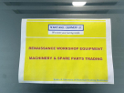 Renaissance Workshop Equipment, Machinery & Spare Parts Trading Co.
