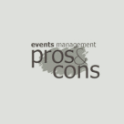 Pros & Cons Events Management