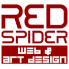 Red Spider Web & Art Design