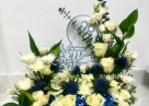 Classic House Trading Cake And Flowers