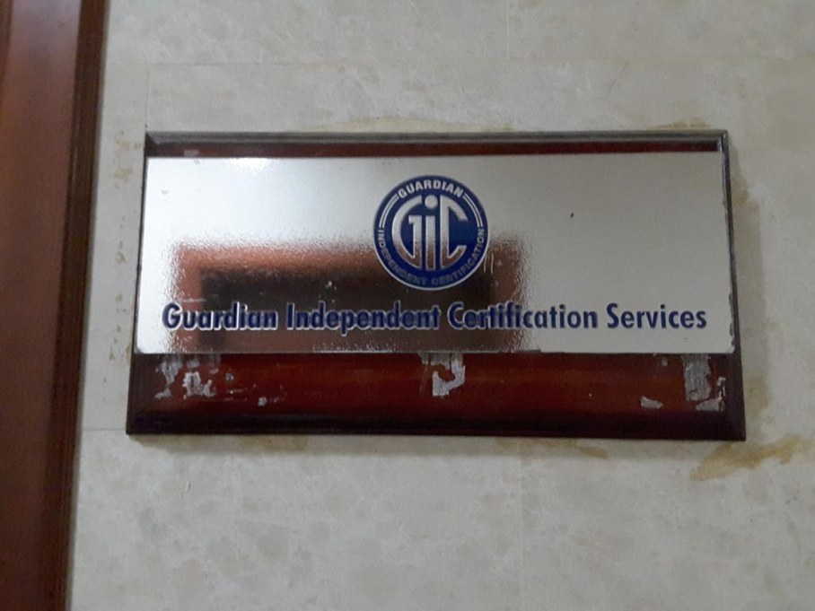 Gaurdian Independent Certification Services