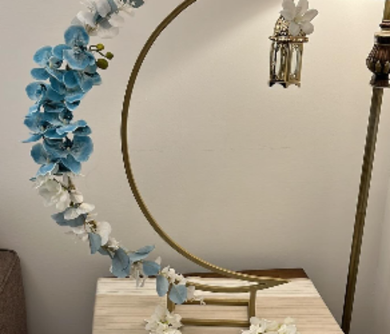 Flowers On Wood