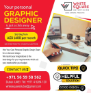 WHITE SQUARE DISTRIBUTION ADVERTISING MATERIALS