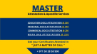 Master Attestation And Document Verification Follow Up Services
