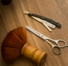Twisted Scissors Gents Salon