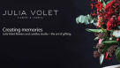 Julia Volet Flowers & Candles