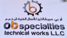 O B Specialties Technical Works