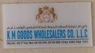 KM Goods & Wholesalers company