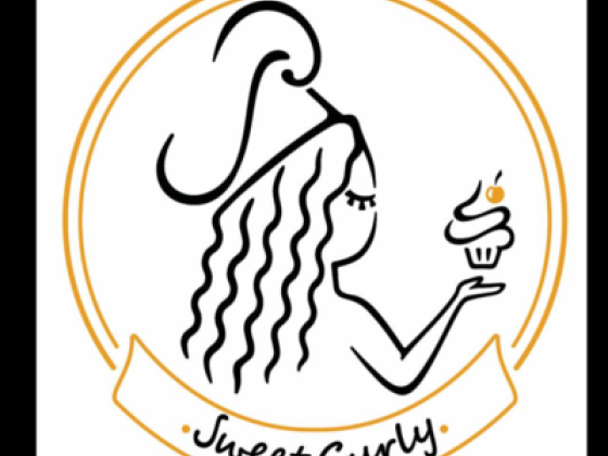 Sweet Curly Pastry Coffee Shop