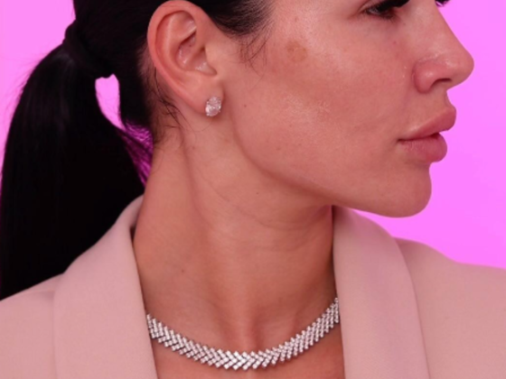 Pink Plastic Women Salon