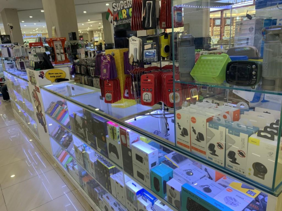 Super Mario Electronics Kiosk