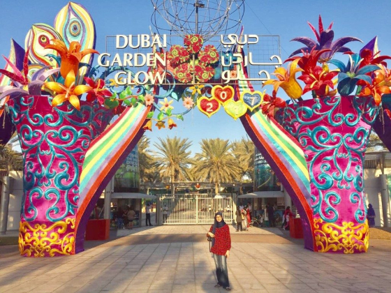 Dubai Garden Glow