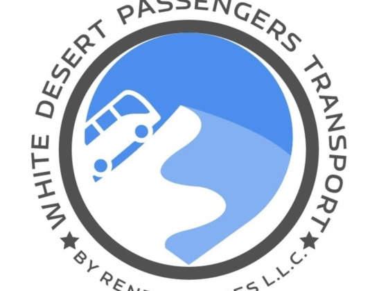 White Desert Passengers Transport By Rented Buses