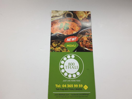 800 Thali