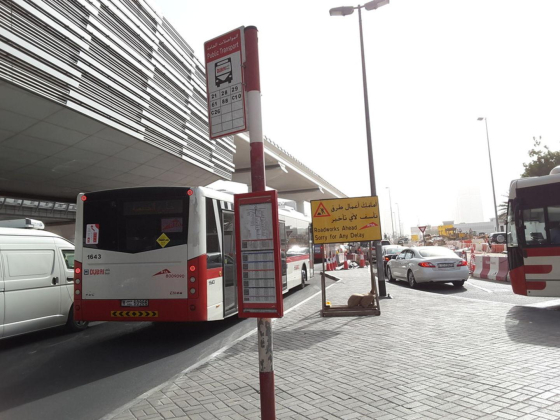 ADCB Seaside Metro Bus Stop