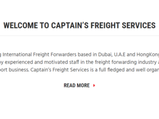 Captain’s Freight Services Fzco