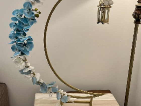 Flowers On Wood