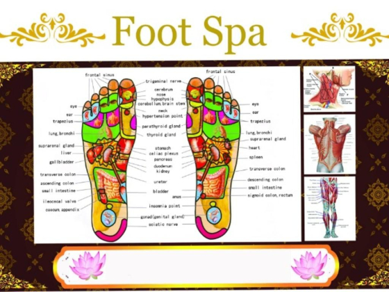 Foot Spa Healing Power Gents Salon