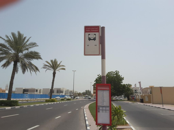 Wasl Road, Enoc 2 Bus Stop