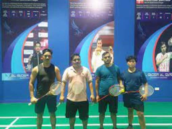 Al Saqer Al Sarea Badminton Training