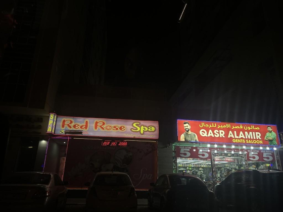 Beauty Red Rose Ladies Salon