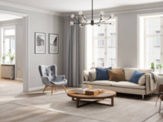 Blue Seven Decoration Design