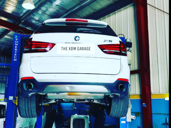 The  X B M  ​garage