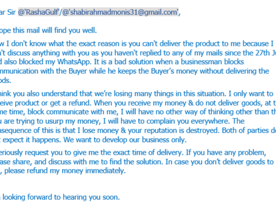 Rasha General Trading L.L.C