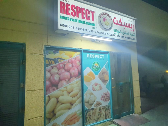 Respect Fruits And Vegetables Trading