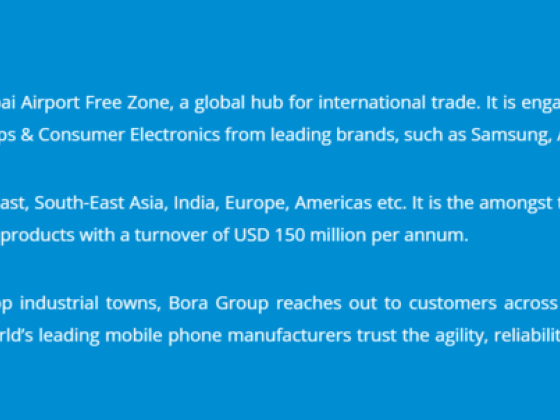 Bora Electronics Fzco