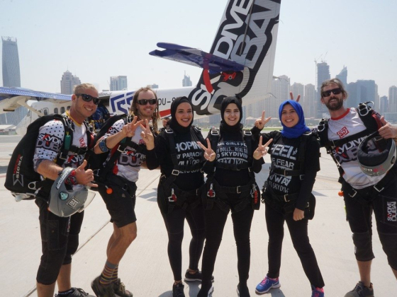 Skydive Dubai Desert Campus