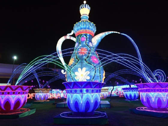 Dubai Garden Glow