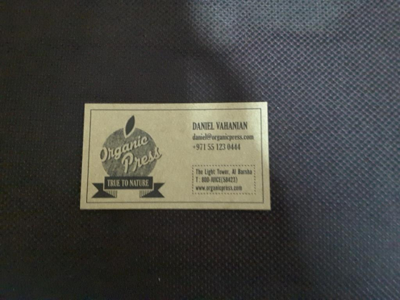 Organic Press Juices