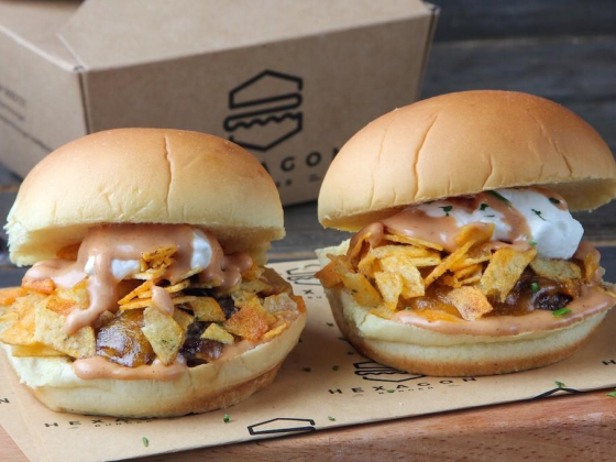Hexagon Burger