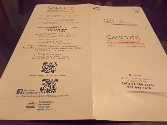Calicut Notebook