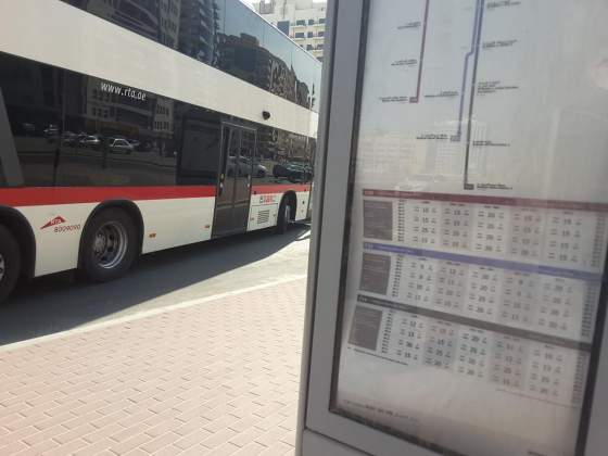 Al Nahda 1, Enoc Bus Stop