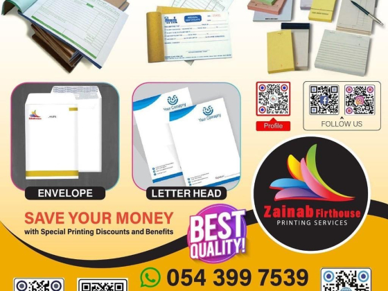 Zainab Firthouse Printing Services