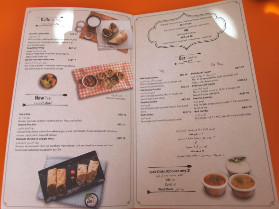 Paratha & Rolls Restaurant