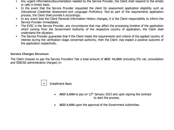 Exodus Visa Services