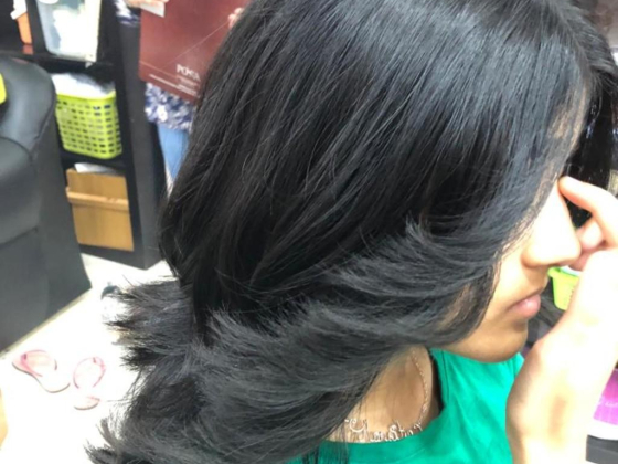 Wax At Door Ladies Saloon
