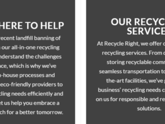 Recycle Right