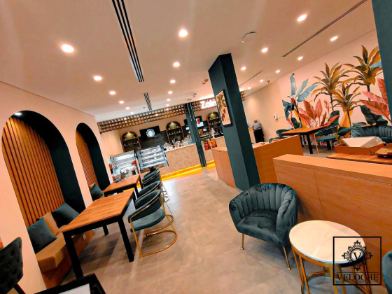 Veloche Interior and Exhibitions